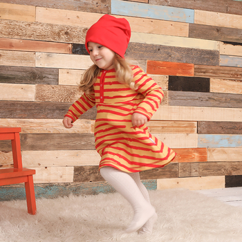 Платье "Бордовая полоска" ПЛ-БПОЛ (размер 74) - Платье - интернет гипермаркет детской одежды Смартордер
